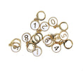 Load image into Gallery viewer, Numbered Stitch Markers (Set of 10) 0-9